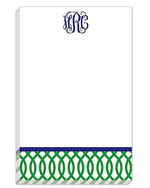 Garden Gate Personalized Notepad