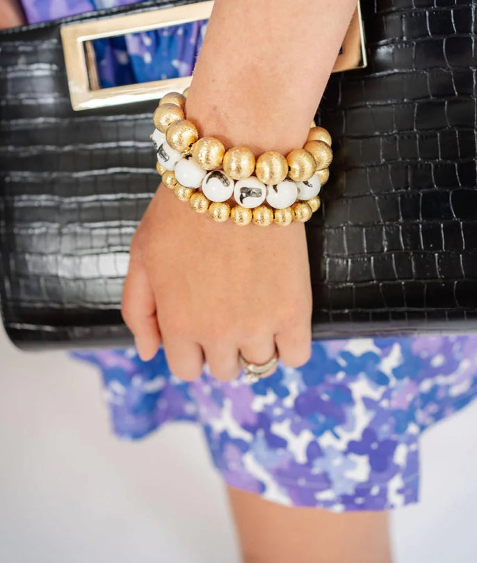 Chloe Black Croc Clutch