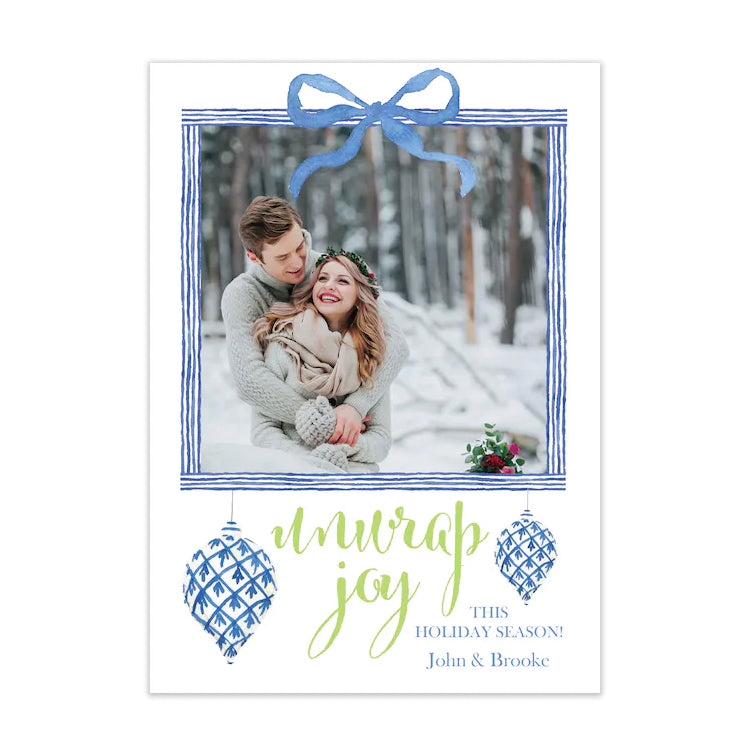 Unwrap Joy Photo Card