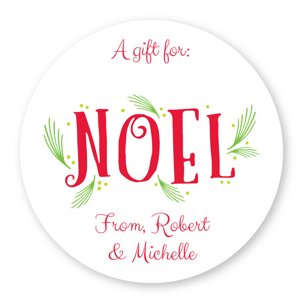 NOEL Gift Sticker Gift Sticker