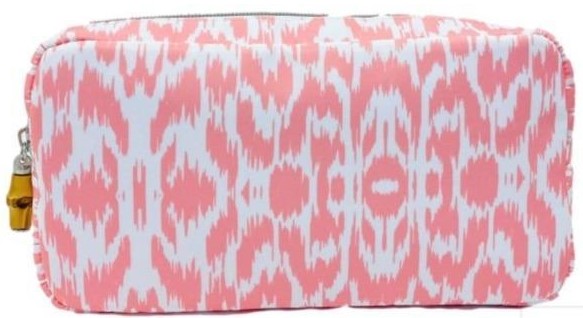 Pink or Green IKAT Glam Bags