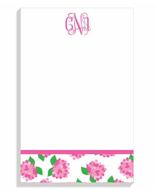 Pink Nantucket Personalized Notepad