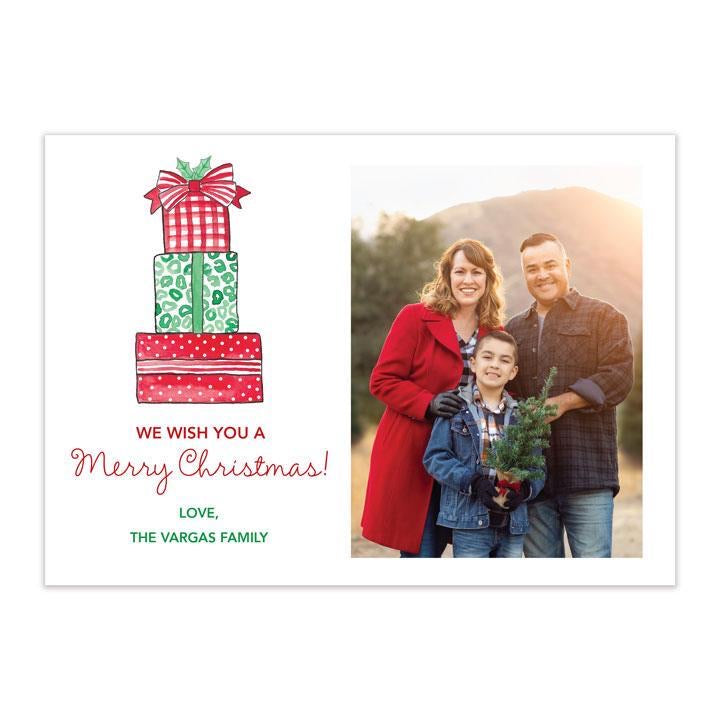 All Wrapped Up! Holiday Photo Card