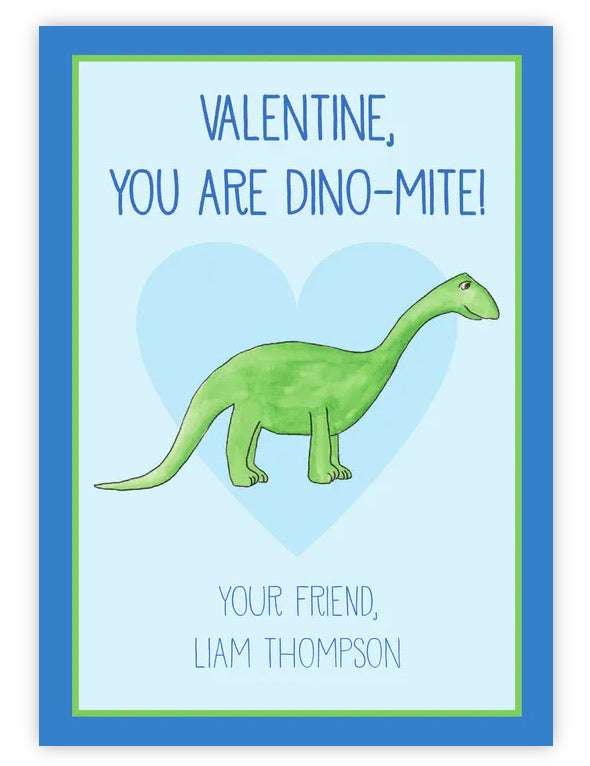 Dinomite Valentine - Valentines for Kids